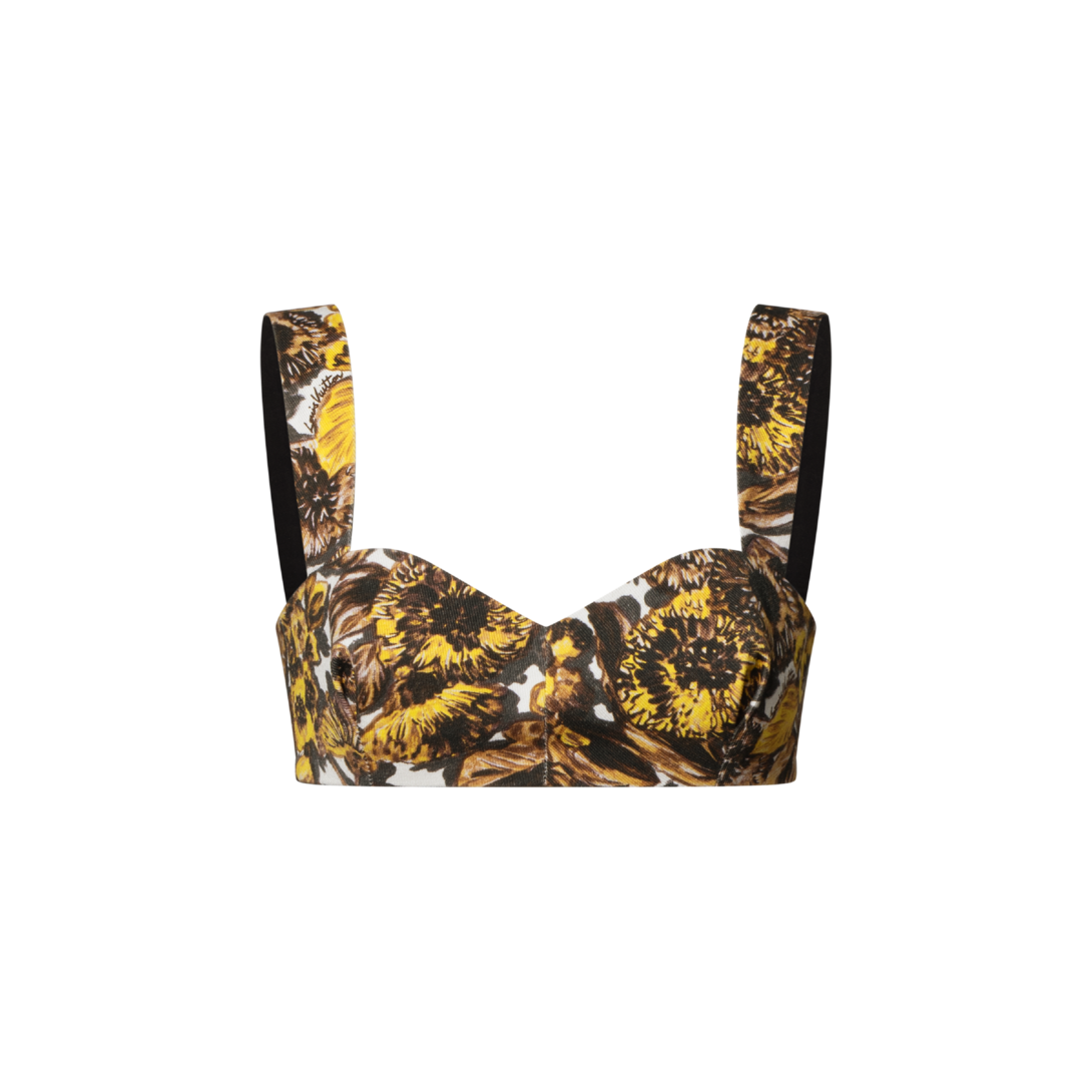 Floral Print Bustier - Ready-to-Wear 1AIQOB | LOUIS VUITTON